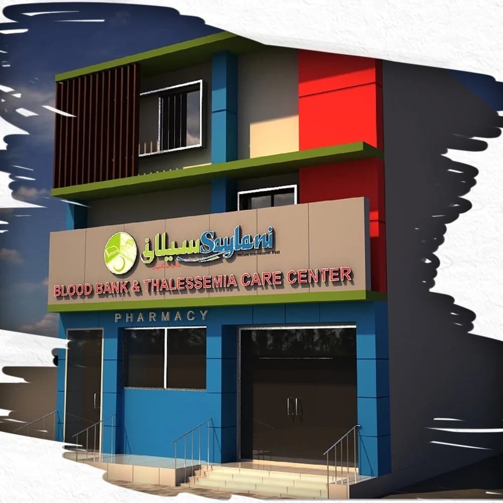 Blood donation and Thalassemia treatment at Saylani center